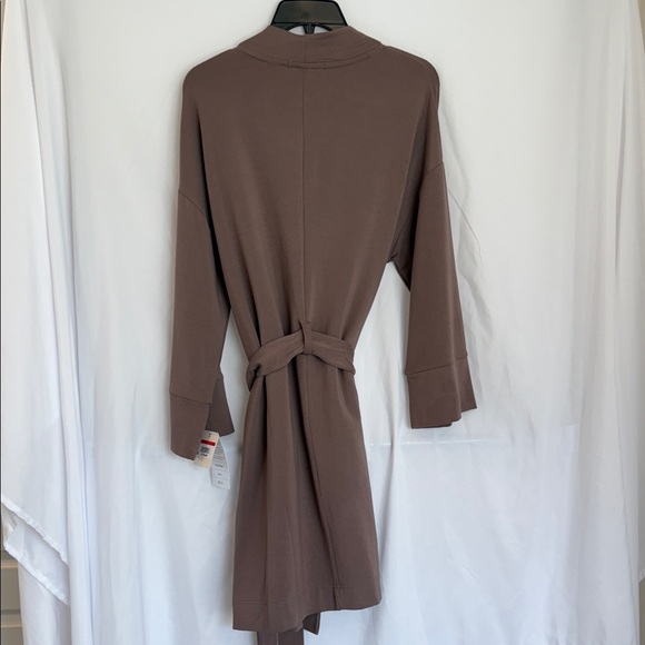 True & Co. Cocoa Lounge Robe - Picture 4 of 6